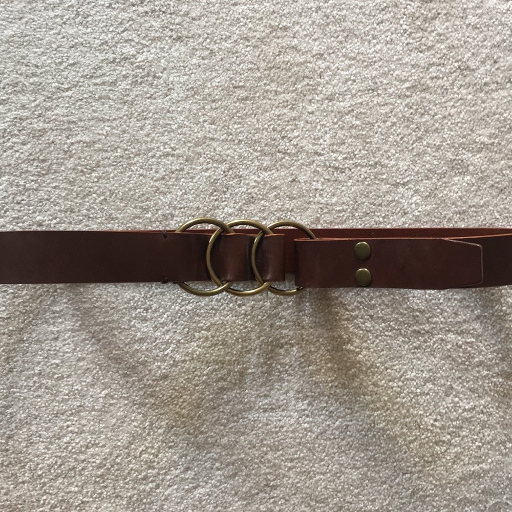 Banana Republic Brown belt with snap closure